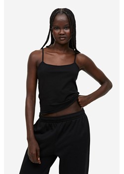 H & M - Top na ramiączkach 2-pak - Czarny ze sklepu H&M w kategorii Bluzki damskie - zdjęcie 169594754