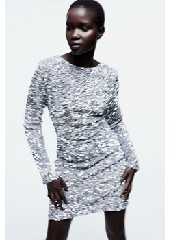 H & M - Cekinowa sukienka z odkrytymi plecami - Srebrny ze sklepu H&M w kategorii Sukienki - zdjęcie 169594784