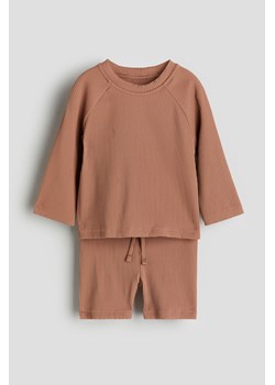 H & M - Komplet kąpielowy UPF 50 - Pomarańczowy ze sklepu H&M w kategorii Stroje kąpielowe dla niemowląt - zdjęcie 169594823