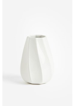 H & M - Mały wazon z kamionki - Biały ze sklepu H&M w kategorii Wazony - zdjęcie 169594861