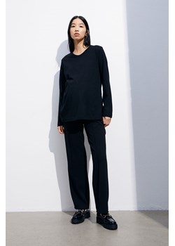 H & M - MAMA Top dla karmiącej - Czarny ze sklepu H&M w kategorii Bluzki ciążowe - zdjęcie 169594912
