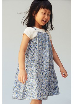 H & M - Bawełniana sukienka - Niebieski ze sklepu H&M w kategorii Sukienki dziewczęce - zdjęcie 169595201