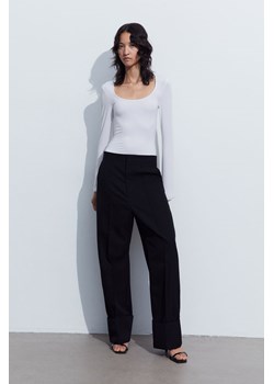 H & M - Dżersejowe body thong - Biały ze sklepu H&M w kategorii Bluzki damskie - zdjęcie 169595240