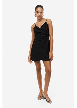 H & M - Kopertowa sukienka - Czarny ze sklepu H&M w kategorii Sukienki - zdjęcie 169595310