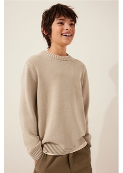 H & M - Sweter Loose Fit - Beżowy ze sklepu H&M w kategorii Swetry chłopięce - zdjęcie 169595342