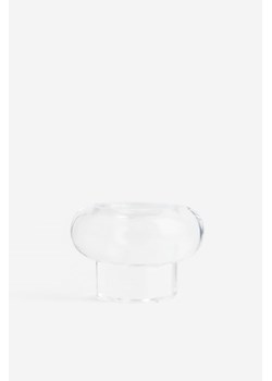 H & M - Szklany świecznik - Biały ze sklepu H&M w kategorii Świeczniki - zdjęcie 169595370