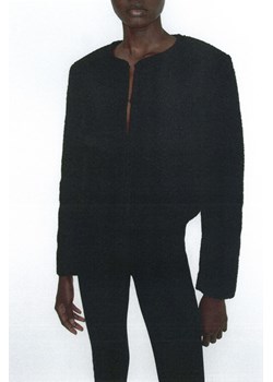 H & M - Żakiet bouclé - Czarny ze sklepu H&M w kategorii Marynarki damskie - zdjęcie 169595453