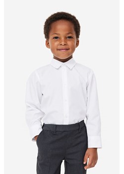 H & M - 2-pack easy-iron school shirts - Biały ze sklepu H&M w kategorii Koszule chłopięce - zdjęcie 169595513