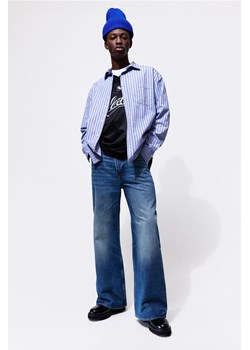 H & M - Bootcut Loose Jeans - Niebieski ze sklepu H&M w kategorii Jeansy męskie - zdjęcie 169595514