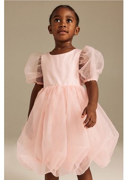 H & M - Tiulowa sukienka z baloniastym dołem - Różowy ze sklepu H&M w kategorii Sukienki dziewczęce - zdjęcie 169595582