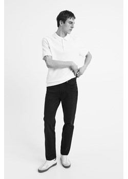 H & M - Top polo Regular Fit - Beżowy ze sklepu H&M w kategorii T-shirty męskie - zdjęcie 169595630