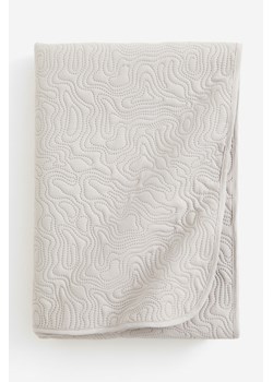 H & M - Pikowana narzuta na łóżko - Brązowy ze sklepu H&M w kategorii Narzuty i kapy - zdjęcie 169595660
