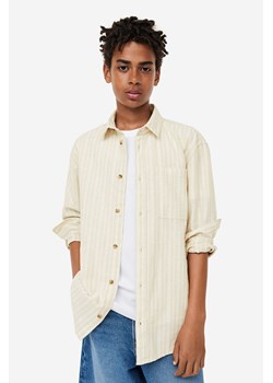 H & M - Koszula z domieszką lnu - Beżowy ze sklepu H&M w kategorii Koszule chłopięce - zdjęcie 169595740