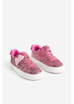 H & M - Brokatowe buty sportowe - Różowy ze sklepu H&M w kategorii Trampki dziecięce - zdjęcie 169595873