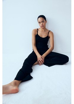 H & M - Piżama w prążki - Czarny ze sklepu H&M w kategorii Piżamy damskie - zdjęcie 169595913