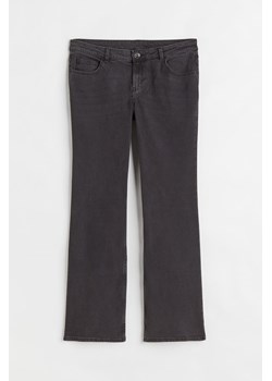 H & M - H & M+ Flare Low Jeans - Szary ze sklepu H&M w kategorii Jeansy damskie - zdjęcie 169596014