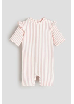 H & M - Kostium kąpielowy z UPF 50 - Różowy ze sklepu H&M w kategorii Stroje kąpielowe dla niemowląt - zdjęcie 169596070