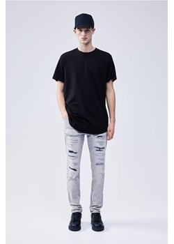 H & M - Długi T-shirt Regular Fit - Czarny ze sklepu H&M w kategorii T-shirty męskie - zdjęcie 169596144