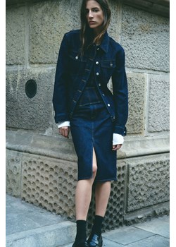 H & M - Taliowana kurtka dżinsowa - Niebieski ze sklepu H&M w kategorii Kurtki damskie - zdjęcie 169596163
