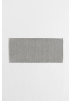H & M - Bawełniany dywanik łazienkowy - Szary ze sklepu H&M w kategorii Dywaniki łazienkowe - zdjęcie 169596403