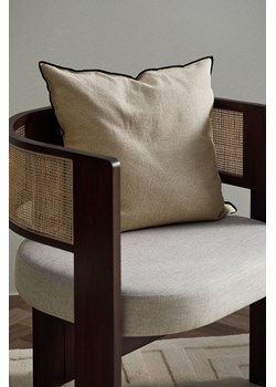 H & M - Poszewka na poduszkę z domieszką lnu - Beżowy ze sklepu H&M w kategorii Poszewki na poduszki - zdjęcie 169596780