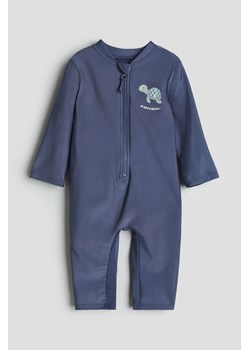 H & M - Kostium kąpielowy UPF 50 - Niebieski ze sklepu H&M w kategorii Odzież dla niemowląt - zdjęcie 169596801
