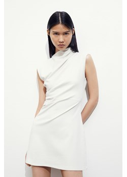 H & M - Drapowana sukienka - Beżowy ze sklepu H&M w kategorii Sukienki - zdjęcie 169596814