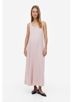 H & M - MAMA Bawełniana sukienka - Różowy ze sklepu H&M w kategorii Sukienki ciążowe - zdjęcie 169596861