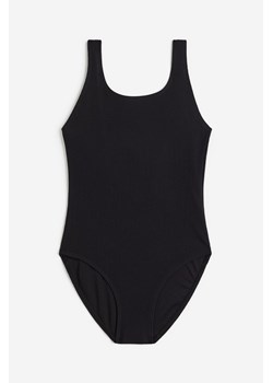 H & M - Kostium kąpielowy w prążki - Czarny ze sklepu H&M w kategorii Stroje kąpielowe - zdjęcie 169596891