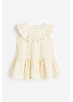 H & M - Sukienka z kory - Żółty ze sklepu H&M w kategorii Sukienki niemowlęce - zdjęcie 169596940