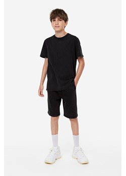 H & M - Komplet 2-częściowy z T-shirtem i szortami - Czarny ze sklepu H&M w kategorii Komplety chłopięce - zdjęcie 169596950