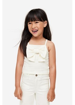 H & M - Top na ramiączkach - Biały ze sklepu H&M w kategorii Bluzki dziewczęce - zdjęcie 169596972