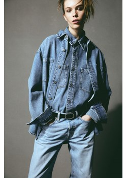 H & M - Dżinsowa koszula Feather Soft - Niebieski ze sklepu H&M w kategorii Koszule damskie - zdjęcie 169597000