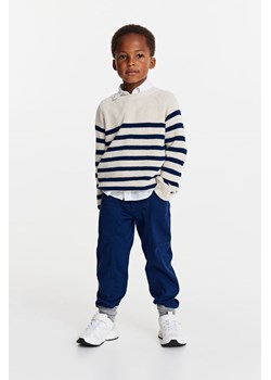 H & M - Spodnie worker z diagonalu - Niebieski ze sklepu H&M w kategorii Spodnie chłopięce - zdjęcie 169597141