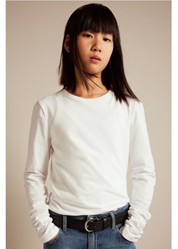 H & M - Dżersejowy top 3-pak - Biały ze sklepu H&M w kategorii Bluzki dziewczęce - zdjęcie 169597150