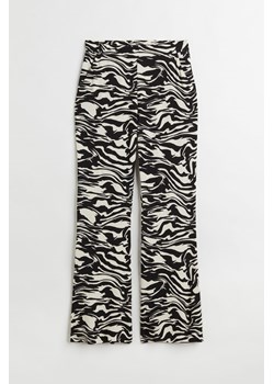 H & M - Szerokie spodnie - Czarny ze sklepu H&M w kategorii Spodnie damskie - zdjęcie 169597184