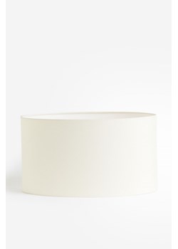 H & M - Owalny klosz - Biały ze sklepu H&M w kategorii Klosze i abażury - zdjęcie 169597263