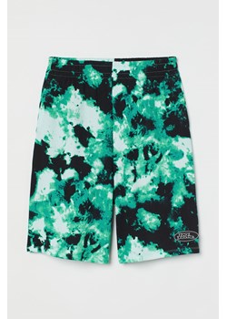 H & M - Szerokie szorty - Zielony ze sklepu H&M w kategorii Szorty - zdjęcie 169597270