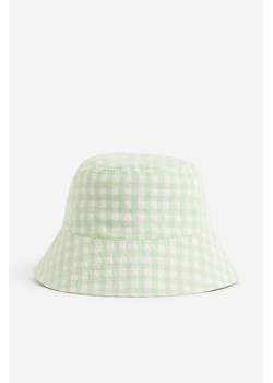 H & M - Bawełniany kapelusz wędkarski - Zielony ze sklepu H&M w kategorii Kapelusze damskie - zdjęcie 169597360