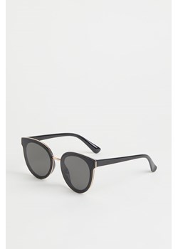 H & M - Okulary przeciwsłoneczne - Czarny ze sklepu H&M w kategorii Okulary przeciwsłoneczne damskie - zdjęcie 169597372