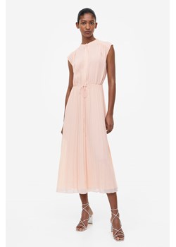 H & M - Sukienka z plisowanego szyfonu - Różowy ze sklepu H&M w kategorii Sukienki - zdjęcie 169597803