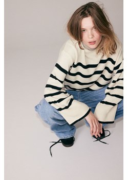 H & M - Sweter - Beżowy ze sklepu H&M w kategorii Swetry damskie - zdjęcie 169597901