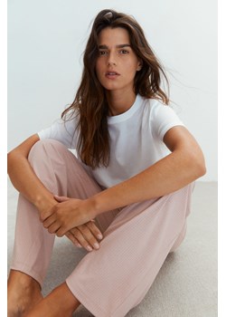 H & M - Spodnie piżamowe - Różowy ze sklepu H&M w kategorii Piżamy damskie - zdjęcie 169598172