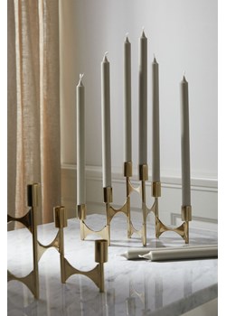 H & M - Metalowy świecznik - Złoty ze sklepu H&M w kategorii Świeczniki - zdjęcie 169598211