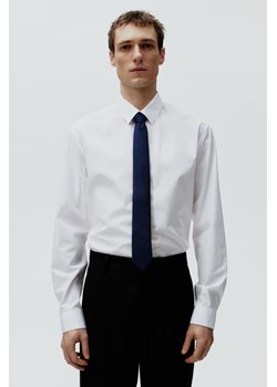 H & M - Popelinowa koszula Regular Fit - Biały ze sklepu H&M w kategorii Koszule męskie - zdjęcie 169598291