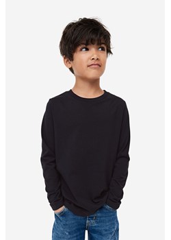 H & M - T-shirt z długim rękawem - Czarny ze sklepu H&M w kategorii T-shirty chłopięce - zdjęcie 169598364