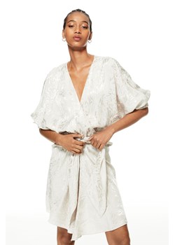 H & M - Sukienka z żakardowej tkaniny - Brązowy ze sklepu H&M w kategorii Sukienki - zdjęcie 169598543