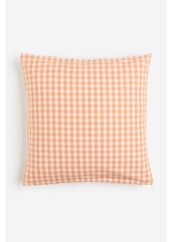 H & M - Kraciasta poszewka na poduszkę - Pomarańczowy ze sklepu H&M w kategorii Poszewki na poduszki - zdjęcie 169598582