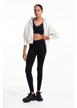H & M - Bezszwowe modelujące legginsy sportowe DryMove - Czarny ze sklepu H&M w kategorii Spodnie damskie - zdjęcie 169598674