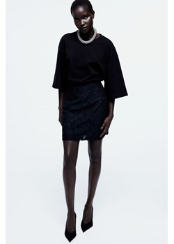 H & M - Koronkowa spódnica - Czarny ze sklepu H&M w kategorii Spódnice - zdjęcie 169598820